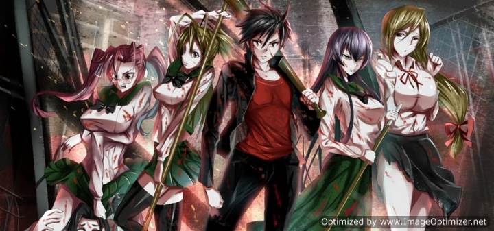 Xác Chết Trường Học - High School of the Dead, Gakuen Mokushiroku: Highschool of the Dead, HOTD, HSOTD